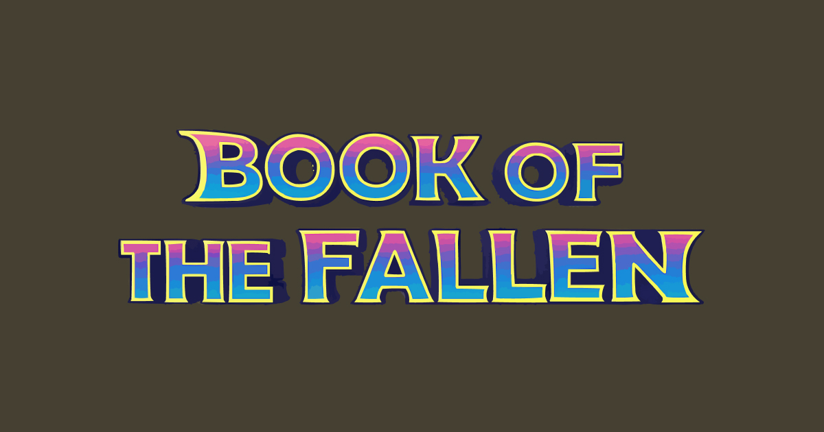 Book of the Fallen